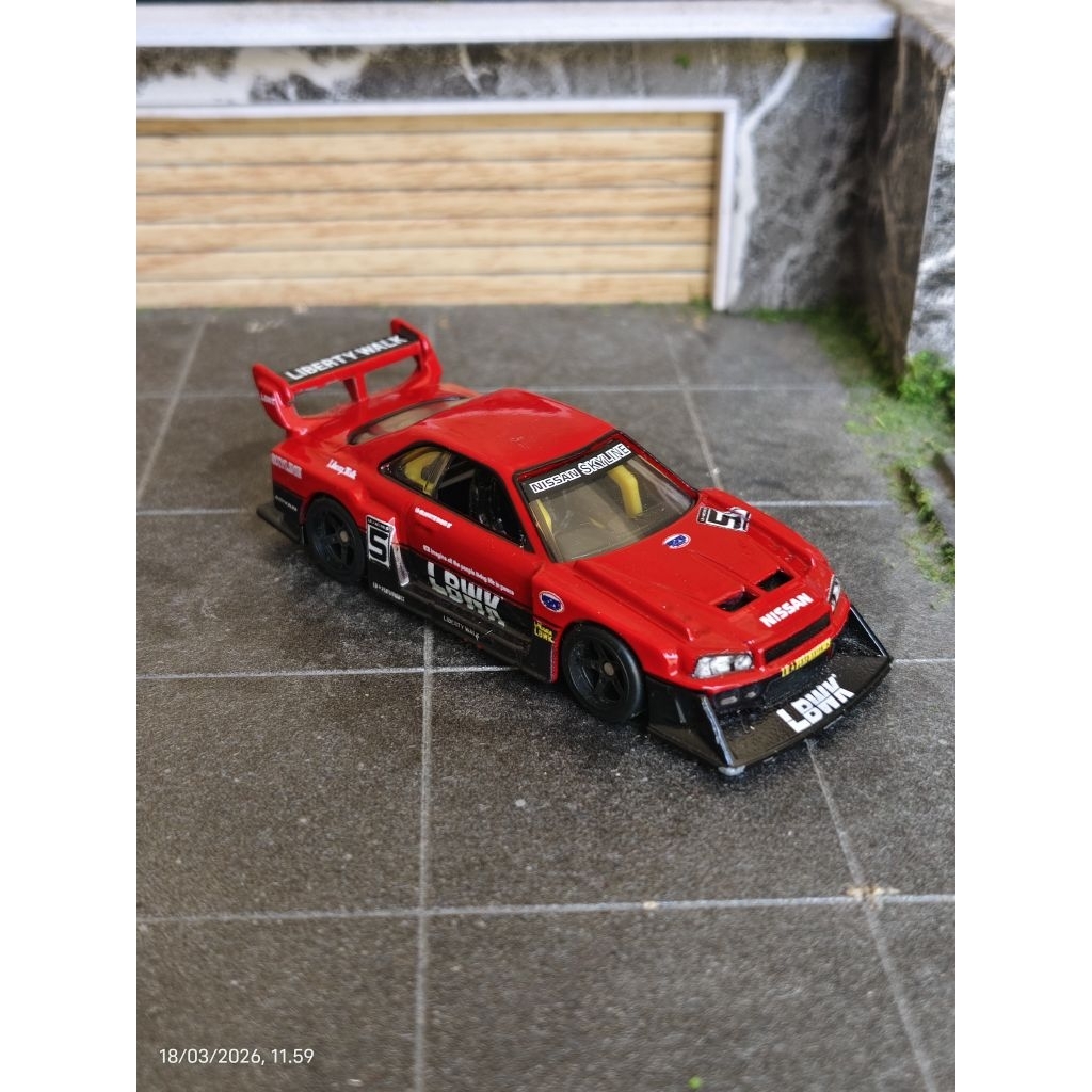 Hotwheels LB ER-34 super shiluet