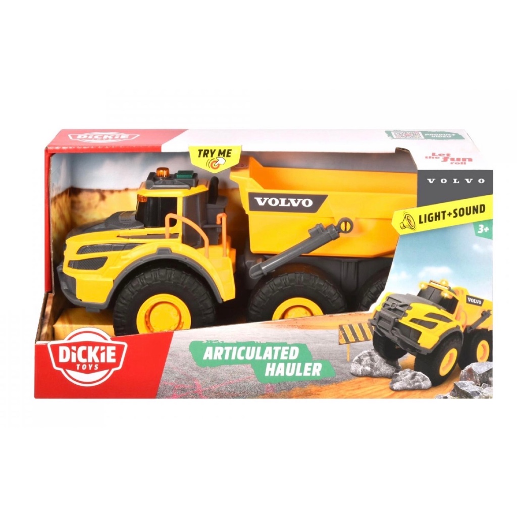 Dickie Toys Volvo Articulated Hauler Dump Truck