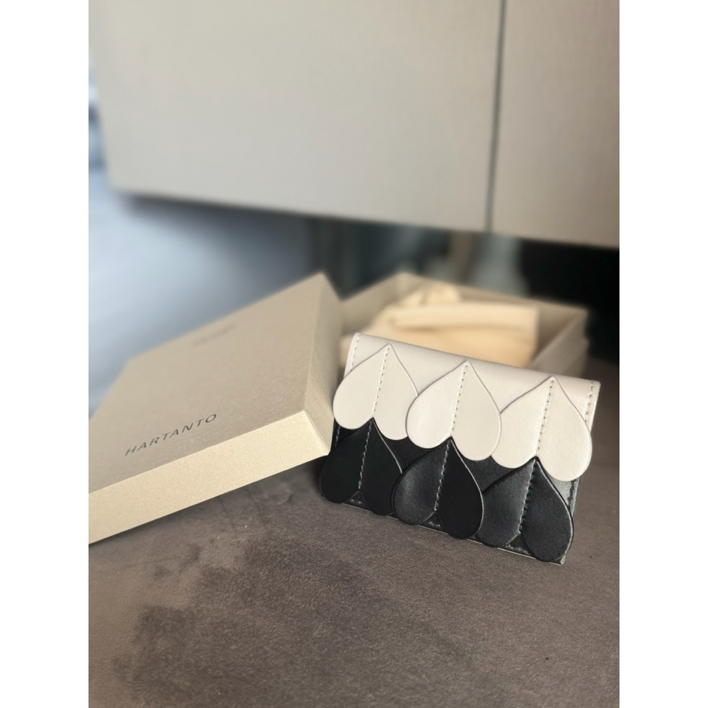 Peggy Hartanto STOMA WALLET CARD HOLDER STONE BLACK