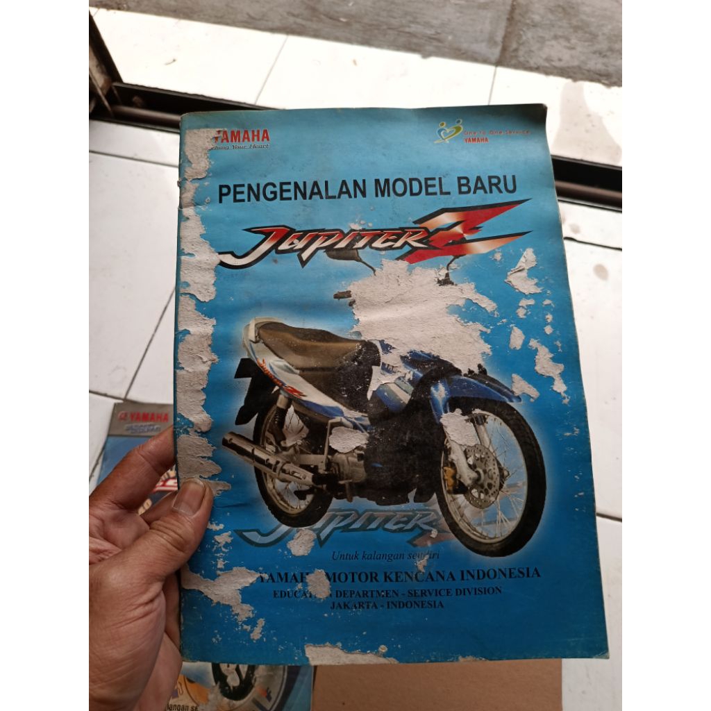 BROSUR PENGENALAN MOTOR MODEL BARU YAMAHA JUPITER Z