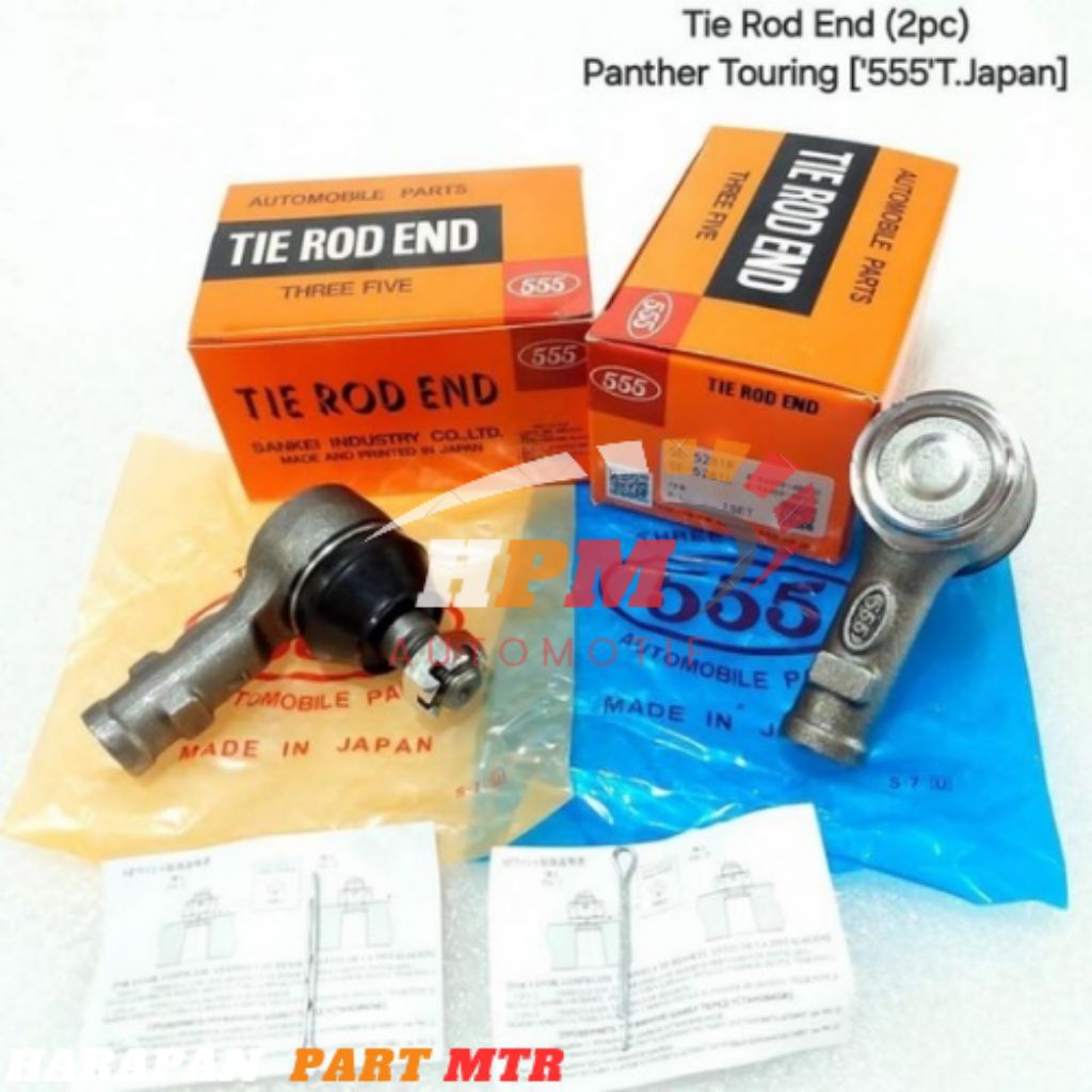 TIE ROD END TIE ROD 2PCS RH+LH 555 JAPAN ORIGINAL PANTHER TOURING