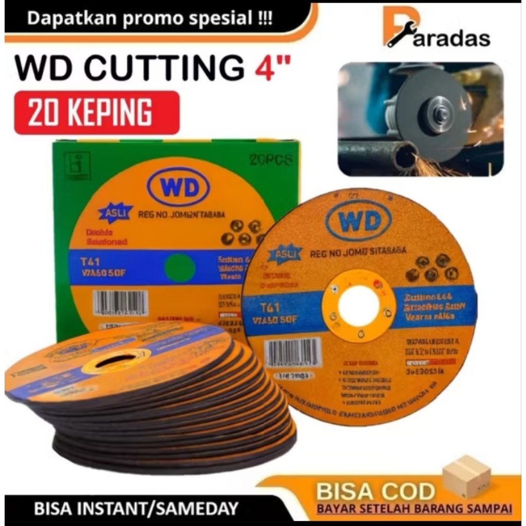 WD Potong Besi Kualitas Orisinil modern4 Inch modern potong besi 20 PICS