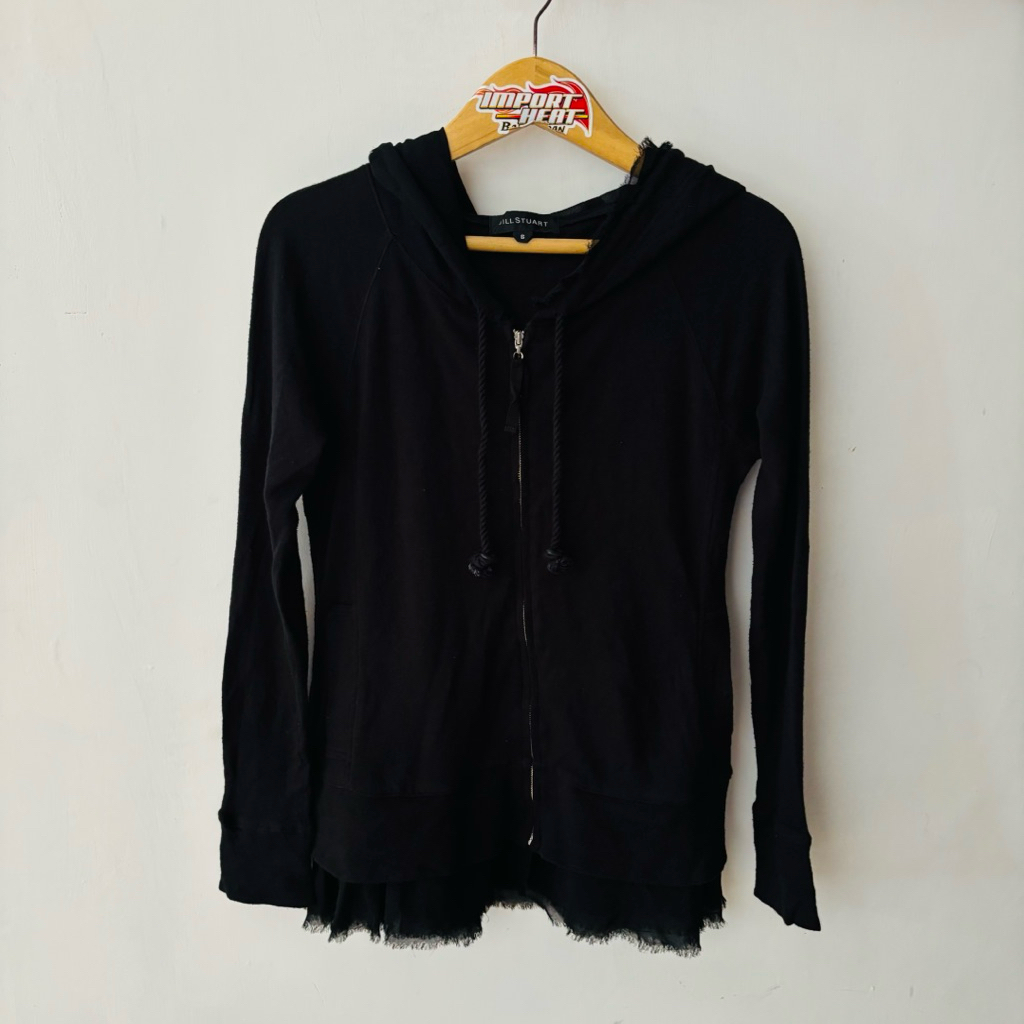 Jill Stuart Frill Zip Hoodie