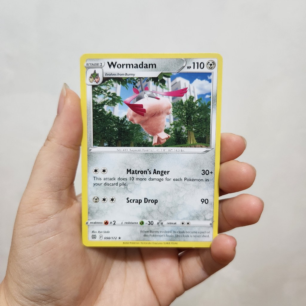 Kartu Pokemon TCG English - Wormadam