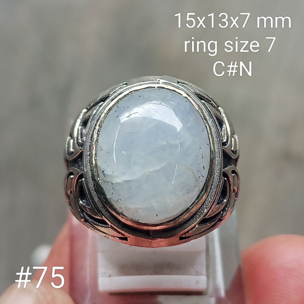 batu permata natural sapphire Burma #75
