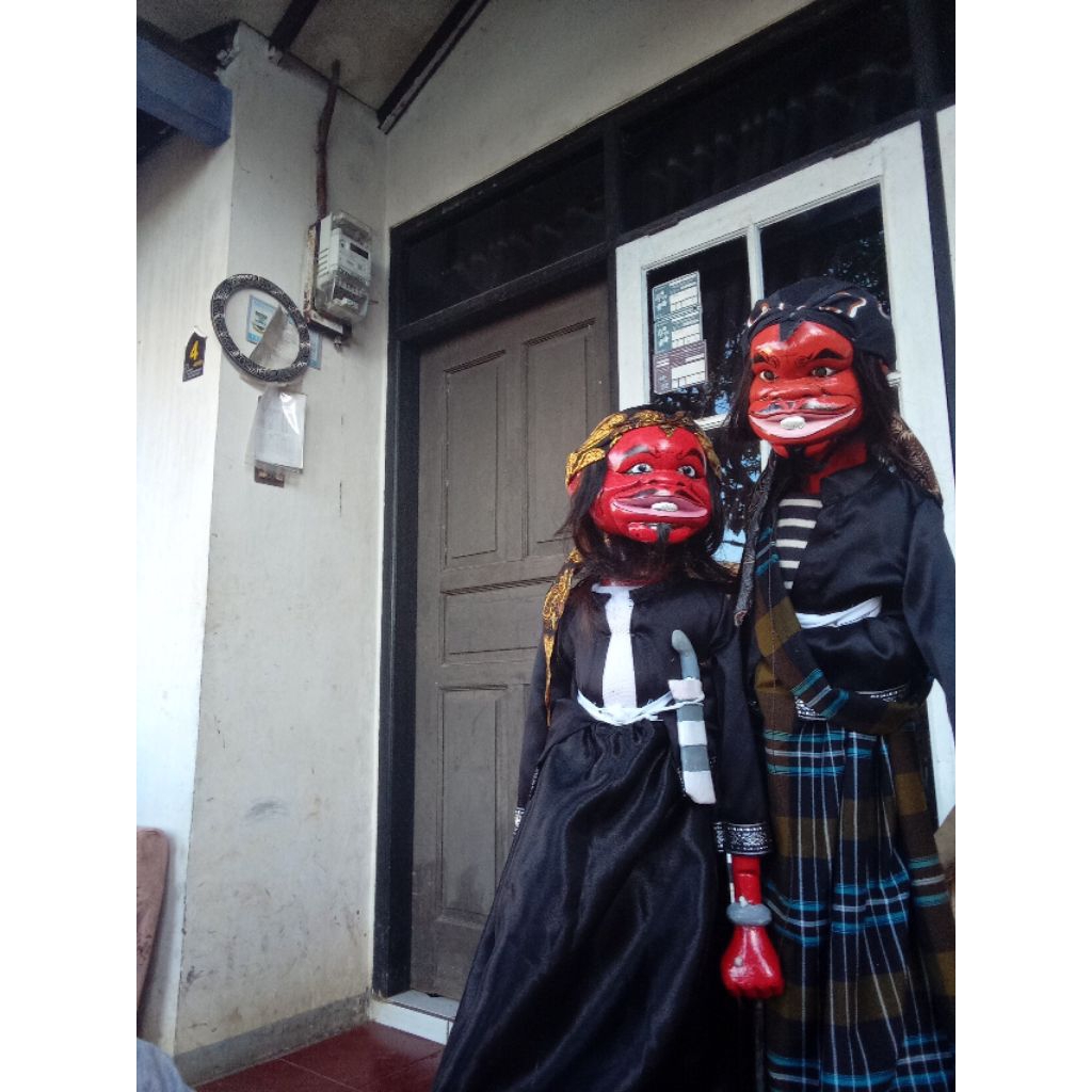 wayang golek cepot pentas