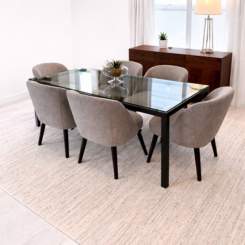 Kursi makan minimalis  kursi cafe kayu jati meja besi