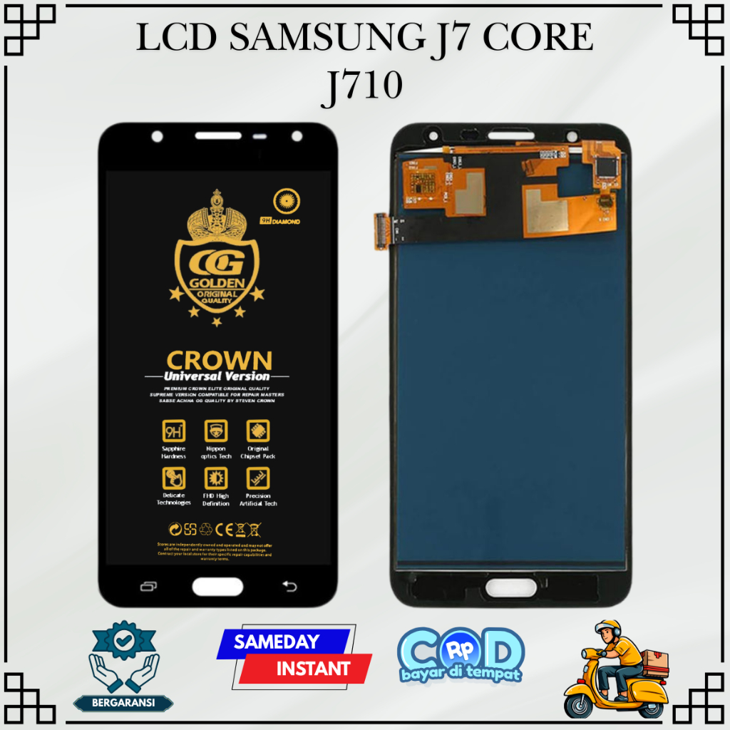 LCD SAMSUNG J7 CORE / ( GALAXY J7 CORE / J7 NXT ) / J710 TOUCHSCREEN FULLSET COMPLETE ORIGINAL