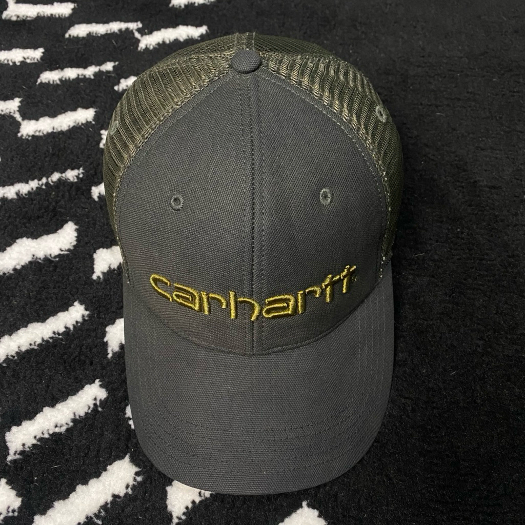 TOPI CARHARTT SCRIPT FULL TAG TRUCKER HAT