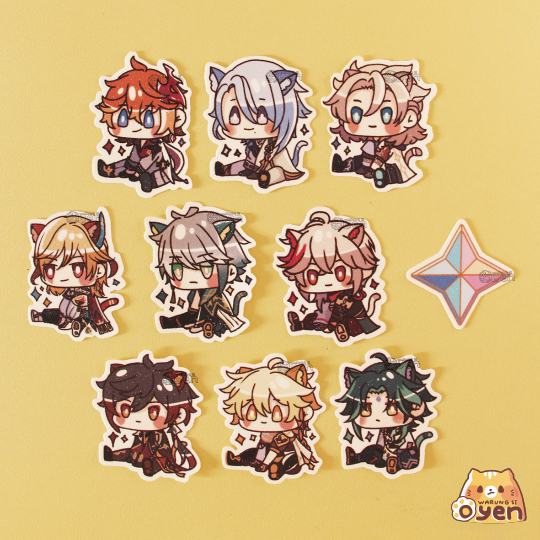 Genshin Impact Series 1pc/ sticker