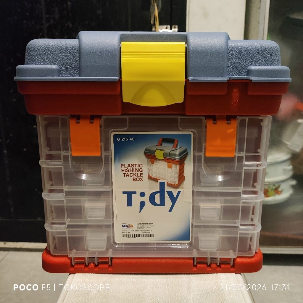 Tackle Box Kotak Tamiya Pancing Perkakas Tidy