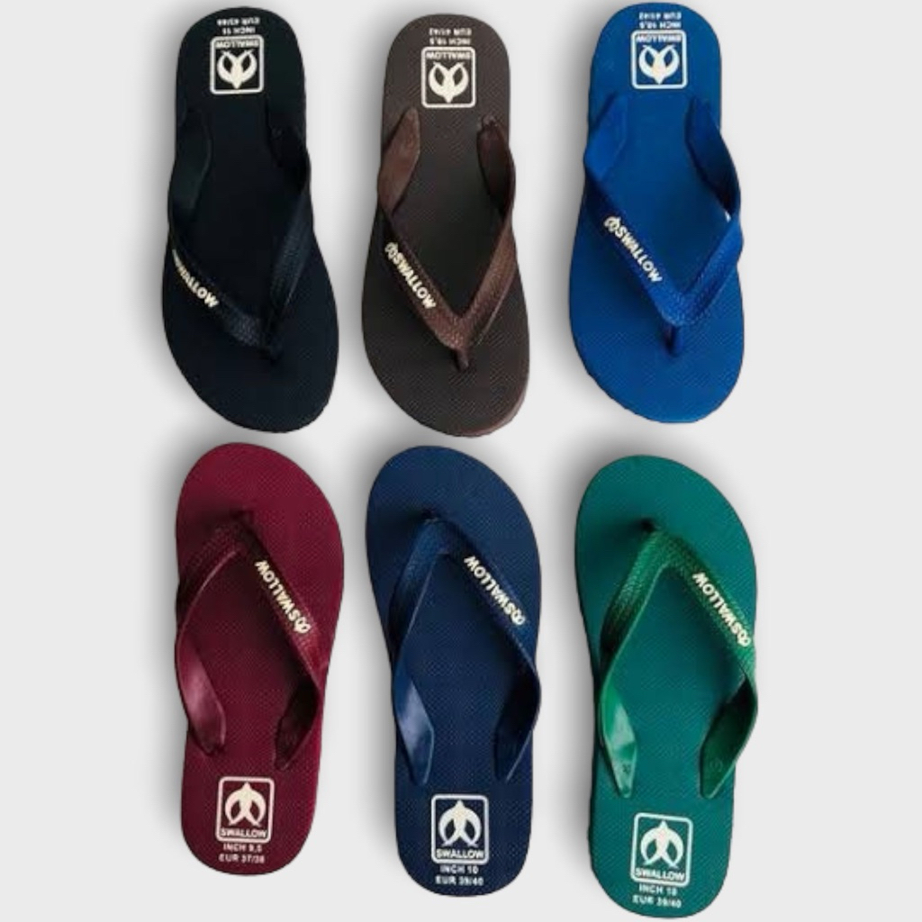 [ PACK ] SENDAL JEPIT SWALLOW LEGIAN / SANDAL SWALLOW LEGIAN ISI 6 PASANG