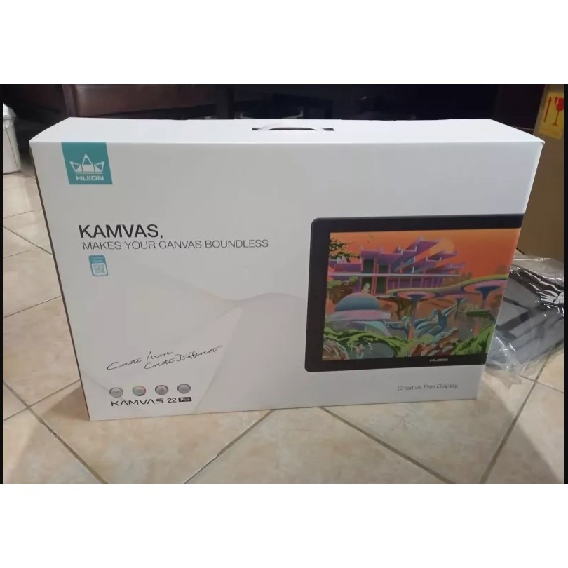 Tablet Gambar Pen Display Huion Kamvas 22 Plus