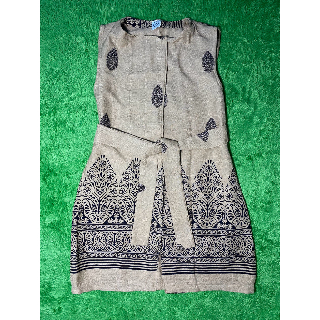 Preloved Vest Batik