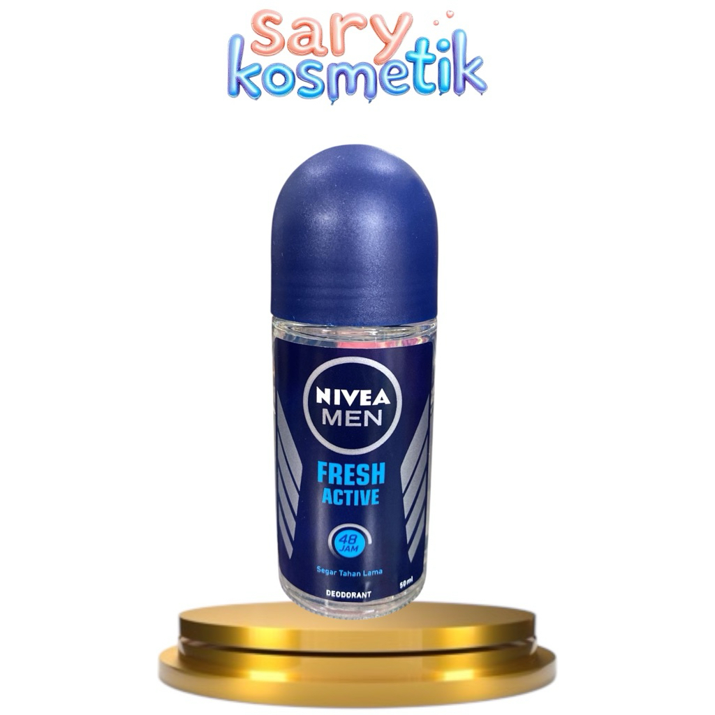 ck,cx] NIVEA men deodorant roll on 50 ml anti perspirant active fresh