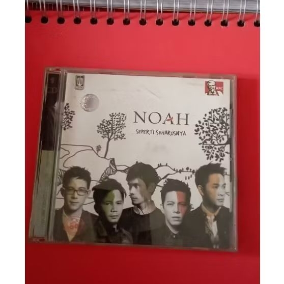 kaset cd noah album seperti seharusnya