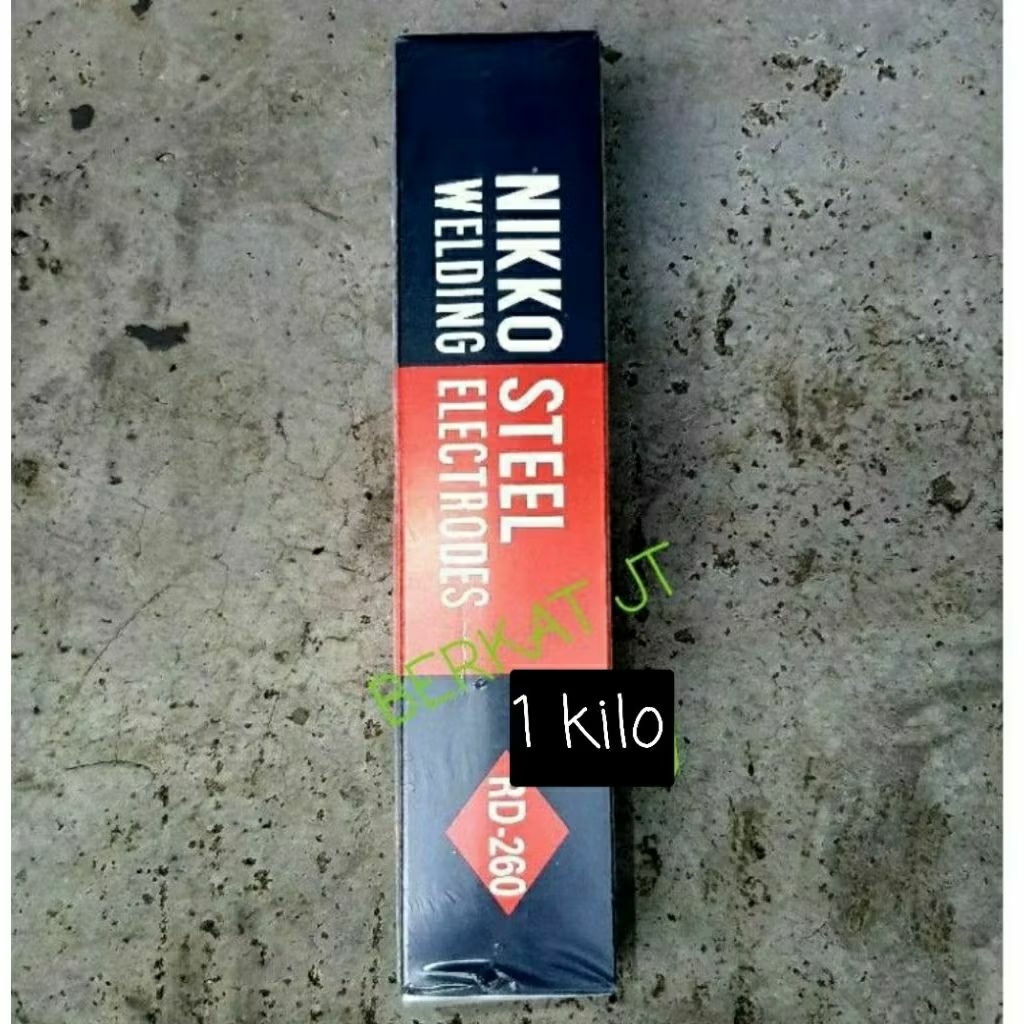 KAWAT LAS NIKKO RD 260 2,6MILI / NIKKO STEEL RD 260 2,6 MILI ( 2 KG )