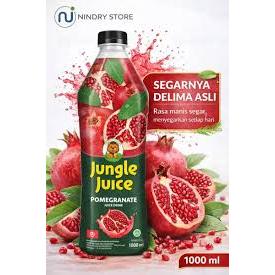 [METTA] pekanbaru/JUS BUAH Delima POMEGRANET 1 LITER Sari Buah Alami Minuman Segar Rasa Pomegranet