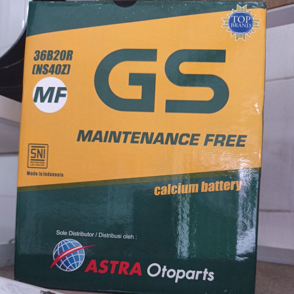 Aki Mobil GS Astra NS40Z Avanza, Xenia,dll