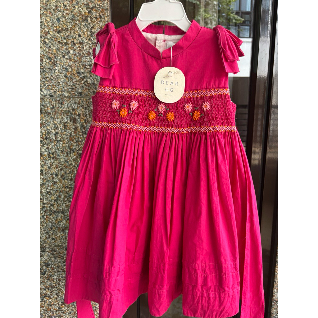 preloved smocked dress dear gg @495