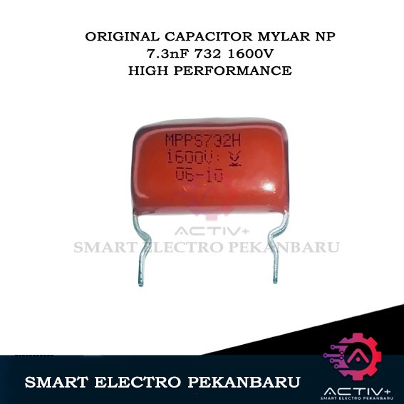 ORIGINAL MYLAR NP 732H 1600V 1.6KV CAPACITOR 732J 7N3 7.3NF 7.3 NF 1600VOLT CAPASITOR MILAR 1600 VOL