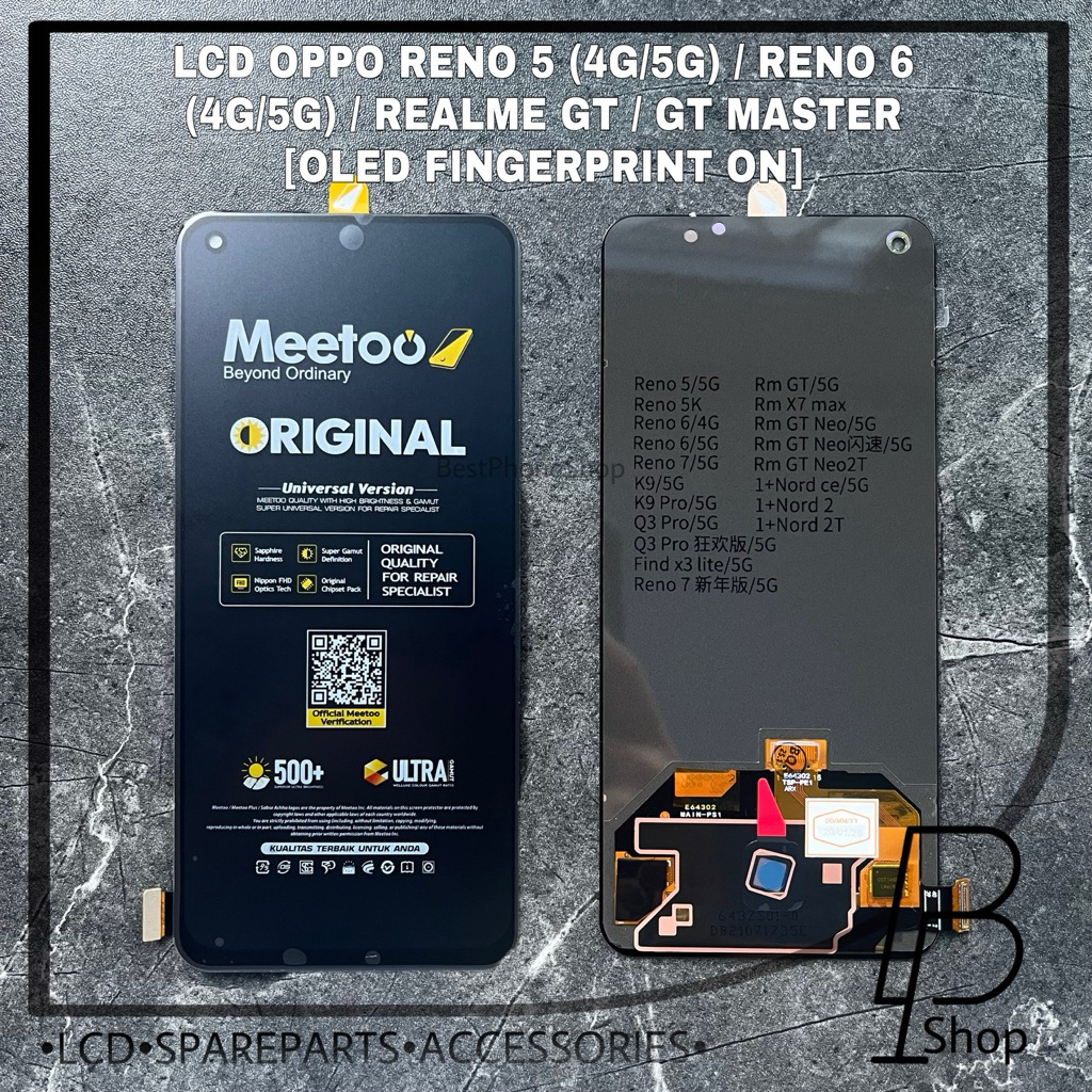 LCD OPPO RENO 5 (4G/5G) / RENO 6 (4G/5G) OLED [FINGERPRINT ON]