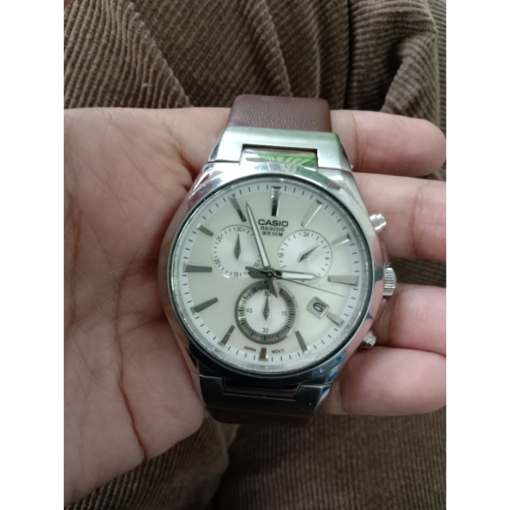jam casio unik crono kecil beside