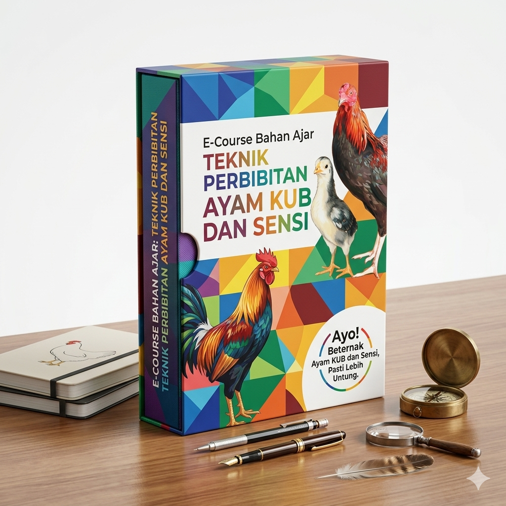 E-Course Bahan Ajar Teknik Perbibitan Ayam KUB dan Sensi