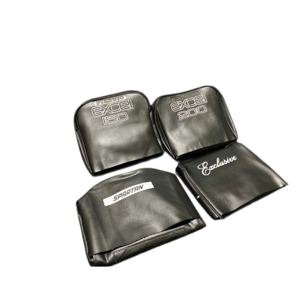 Kulit Jok Motor/ Sarung Jok Motor Vespa Spartan, Exclusive pxe Excel 150 Excel 200 Piaggio Bahan ber