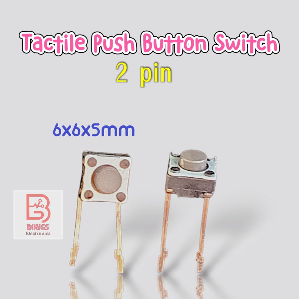 Tactile Push Button Switch 2Pin Micro Switch/1pcs