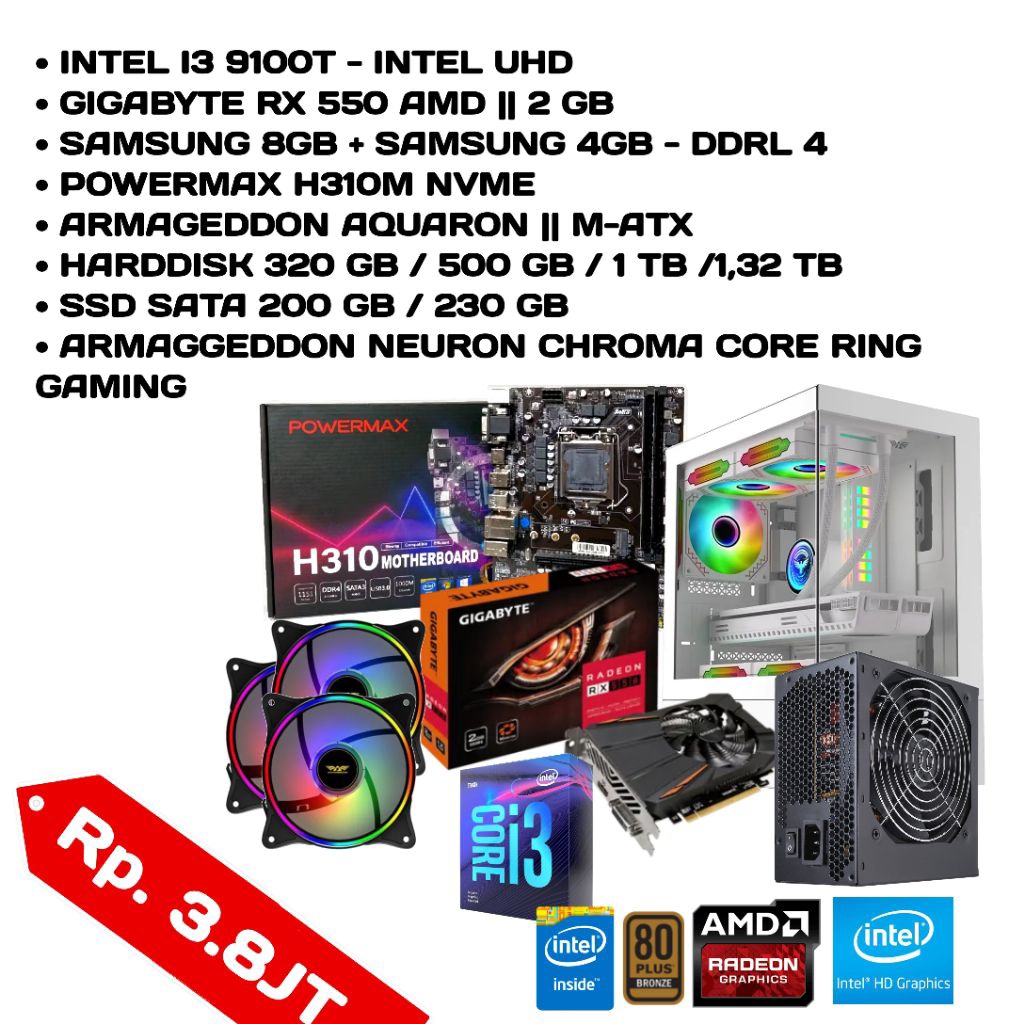 PC GAMING MURAH SIAP PAKAI – NO RIBET