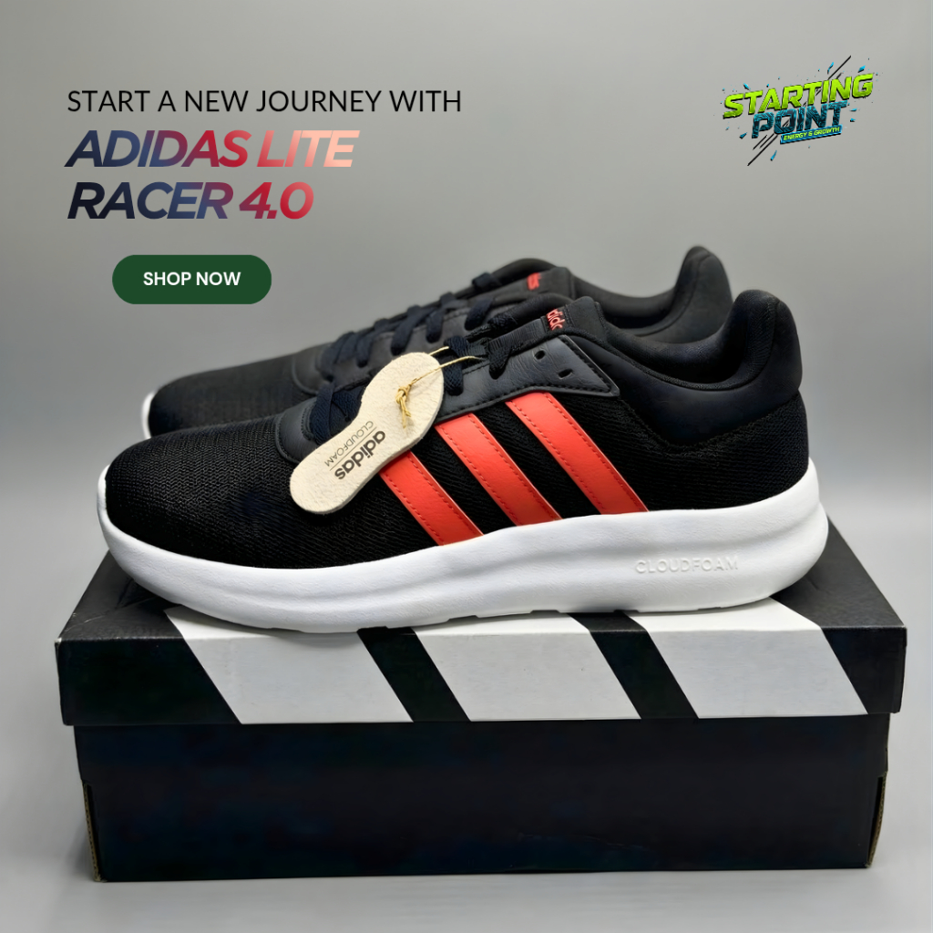 Adidas Lite Racer 4.0 - Kombinasi Sempurna Kenyamanan & Performa