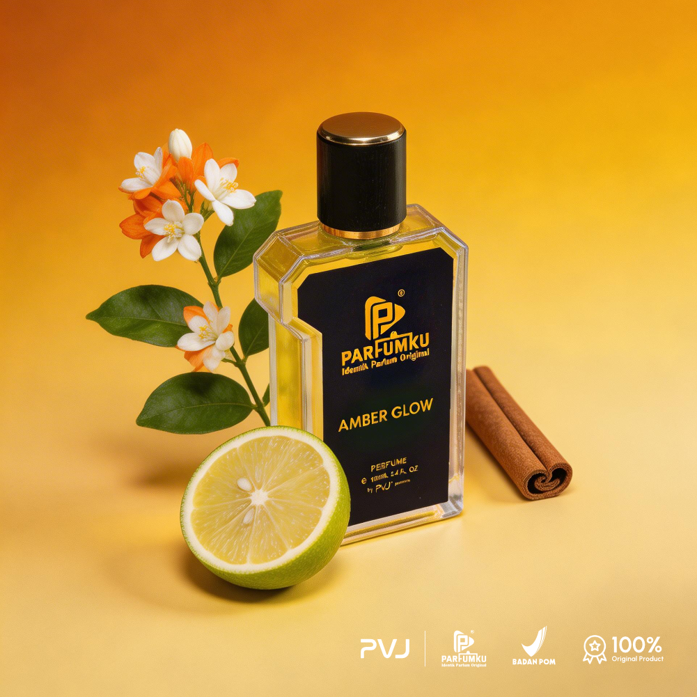 Amber Glow Extrait de Perfume Pria Indoor Tahan Lama Parfumku by PVJ