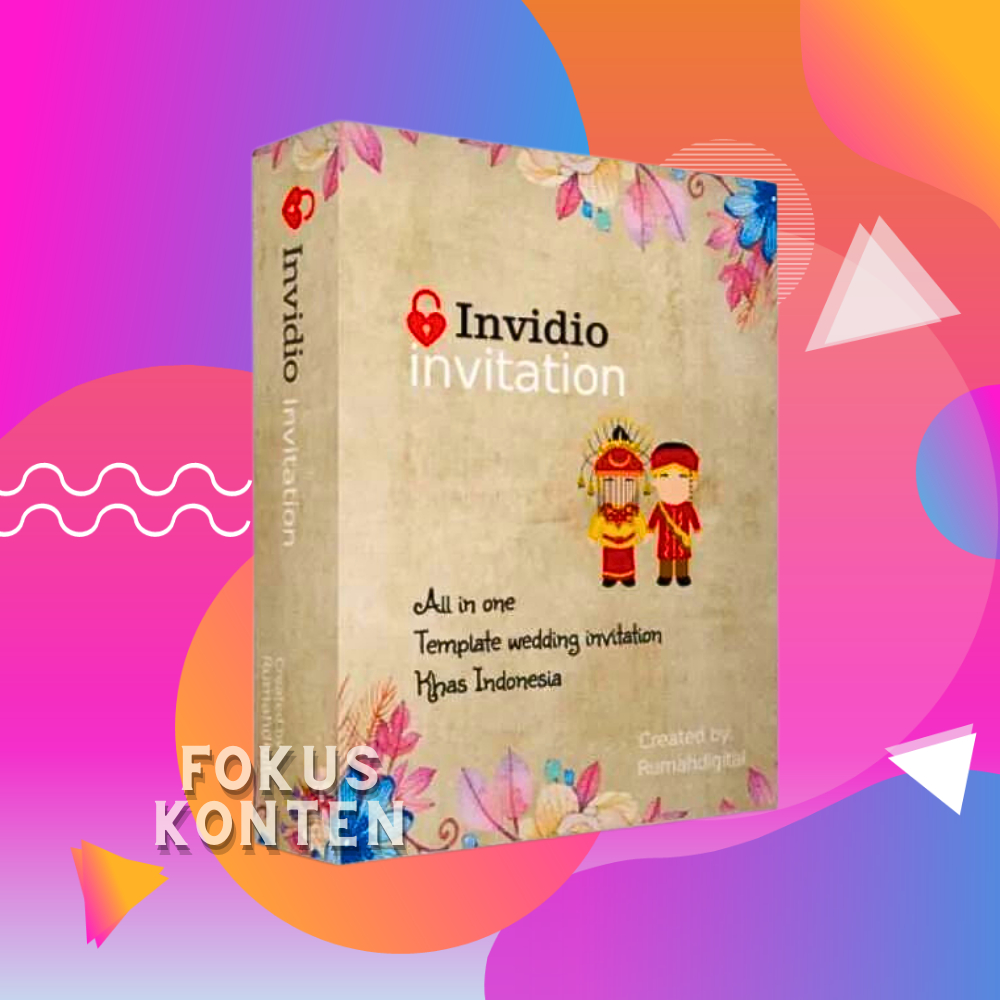 ID289001 - Invideo Wedding Invitation - Ppt Template