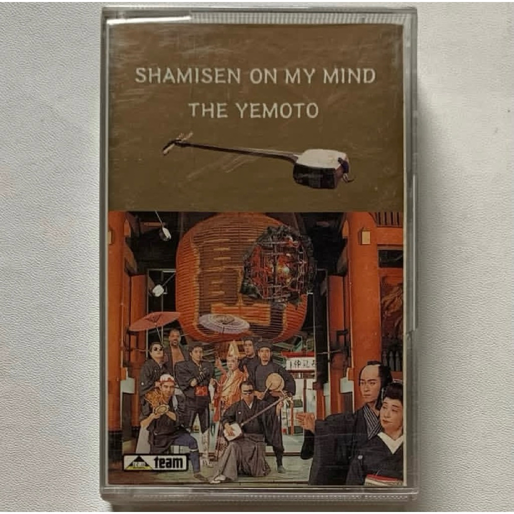 Kaset Pita The Yemoto - Shamisen On My Mind (1991 JVC-Victor/Team Records)