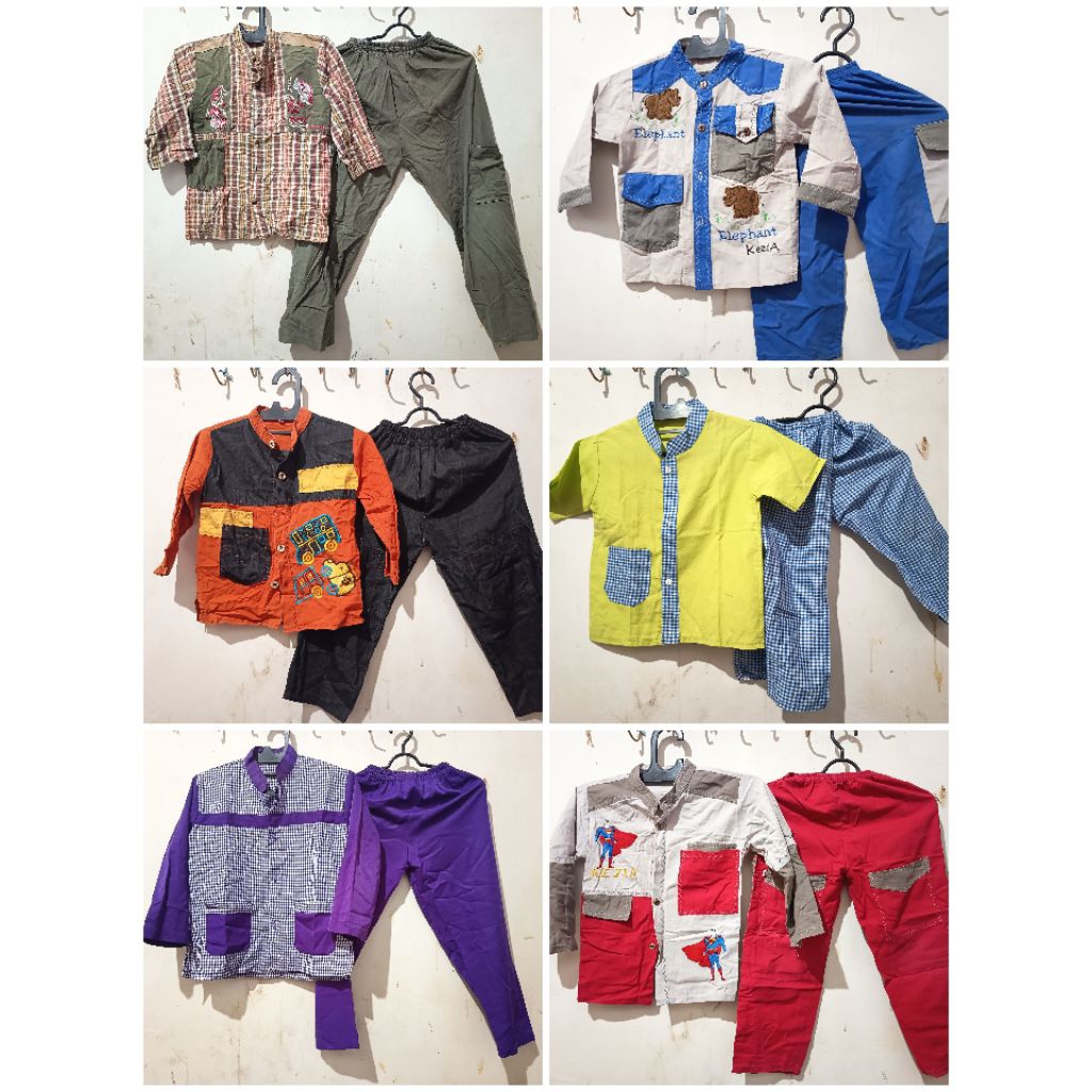 setelan koko anak preloved