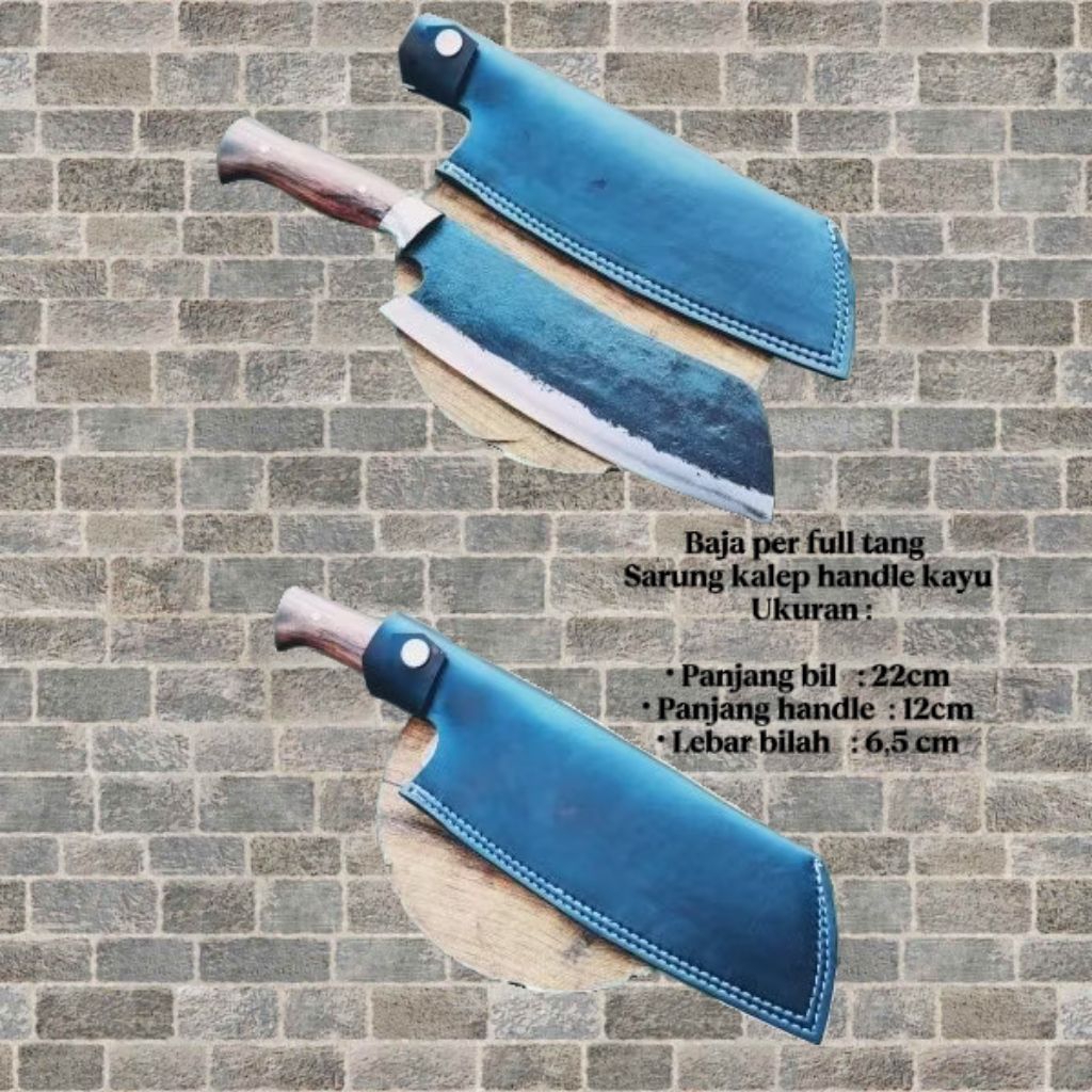 Pisau potong daging tulang pisau dapur