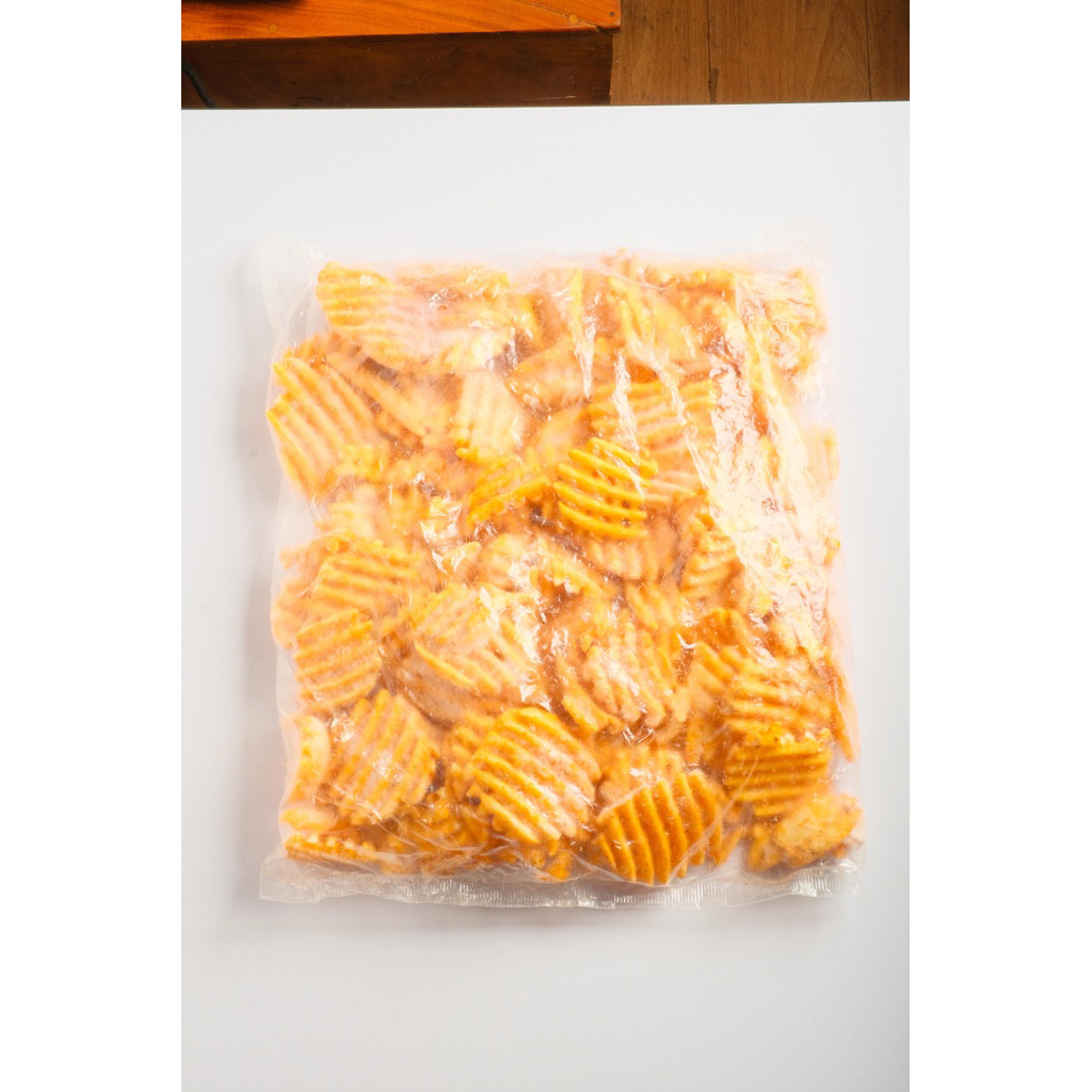 Waffle Fries McCain 500 gr | Kentang Goreng Waffle Frozen