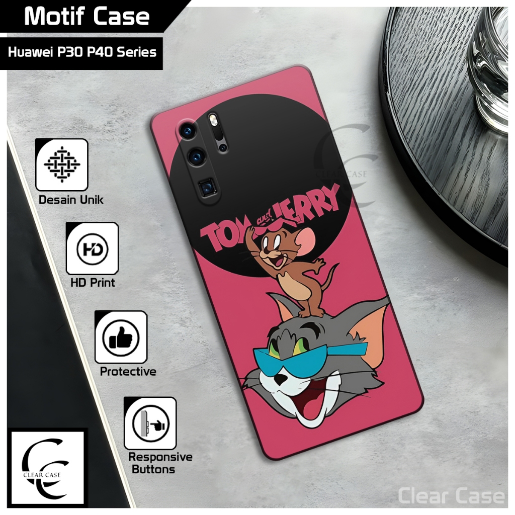 Softcase Huawei P30 P30 Pro P30 Lite P40 P40 Pro P50 Terbaru 2026 silikon Casing pelindung hp