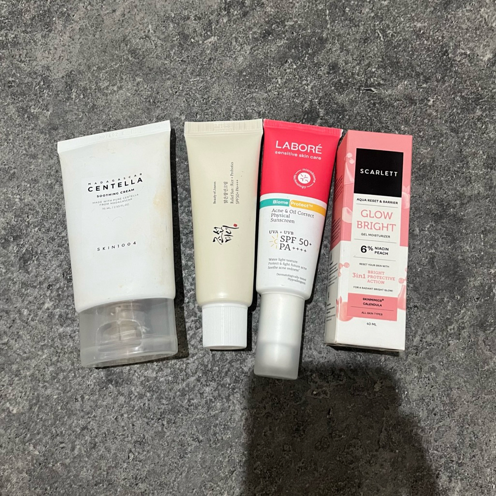 preloved skincare labore scarlett skin 1004 beauty of joseon