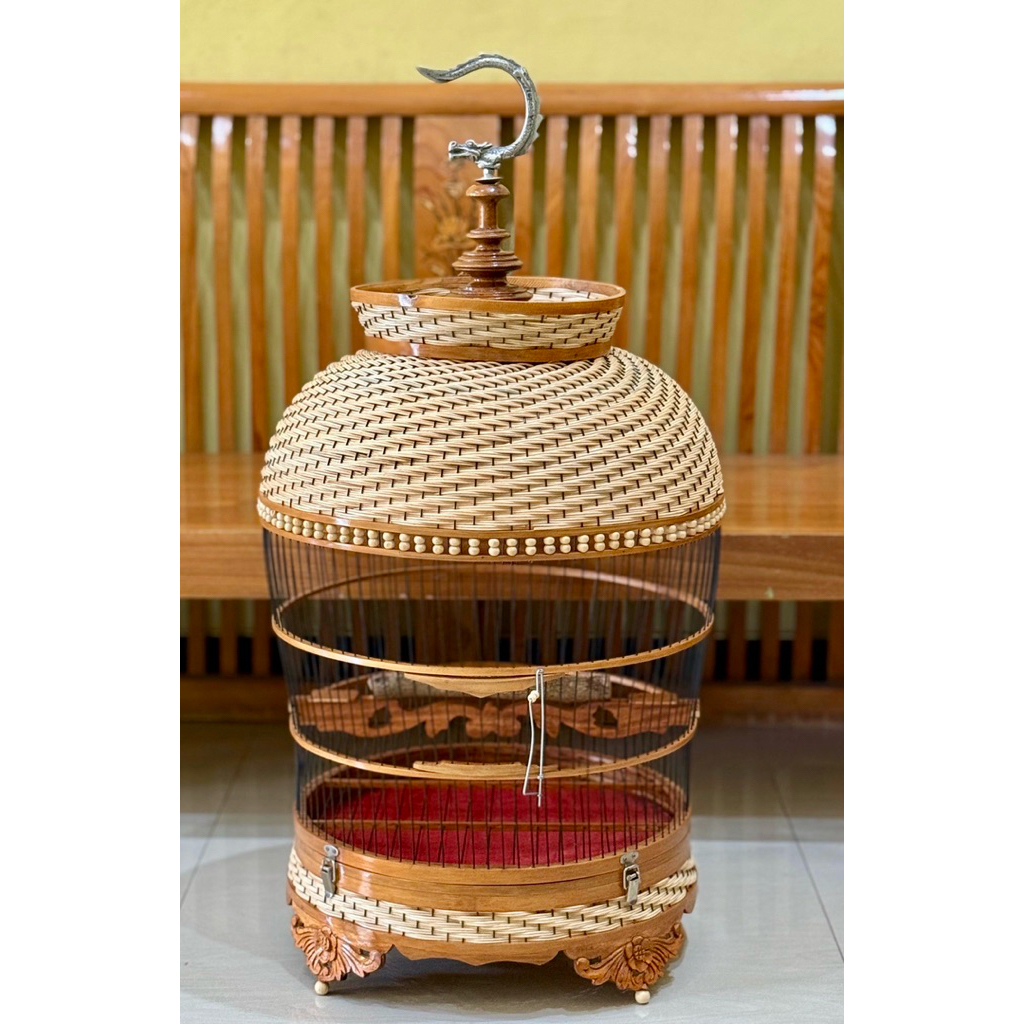 sangkar lomba burung perkutut ancak datar