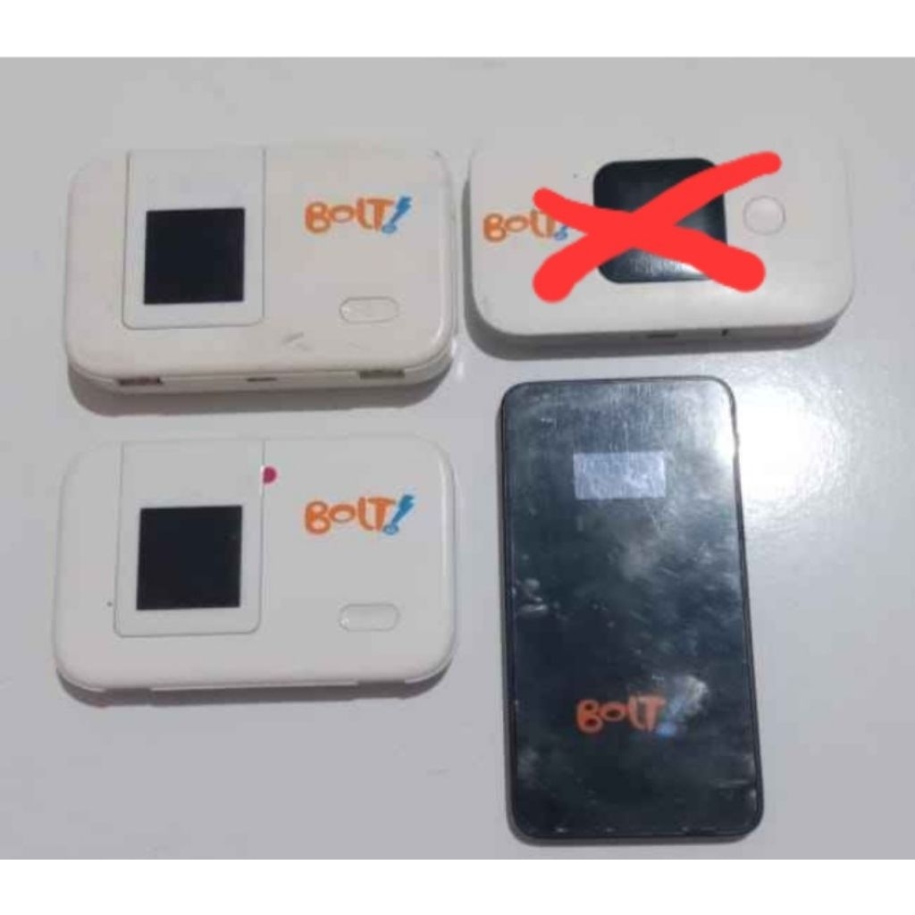 Modem  wifi Jaringan 4G. Masih Lock Kartu Bolt