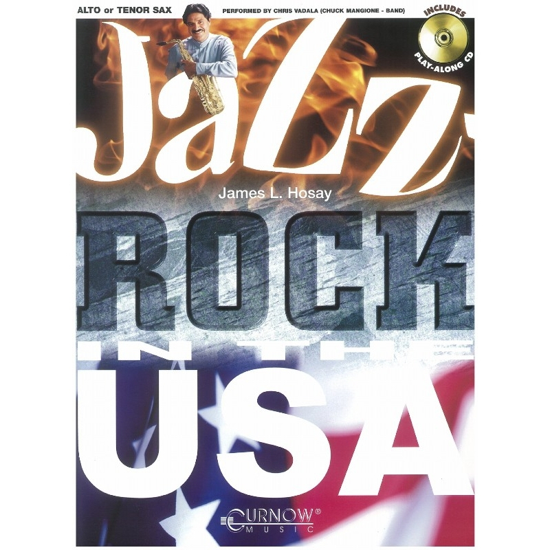 Buku Saxophone Jazz-Rock USA - Include CD