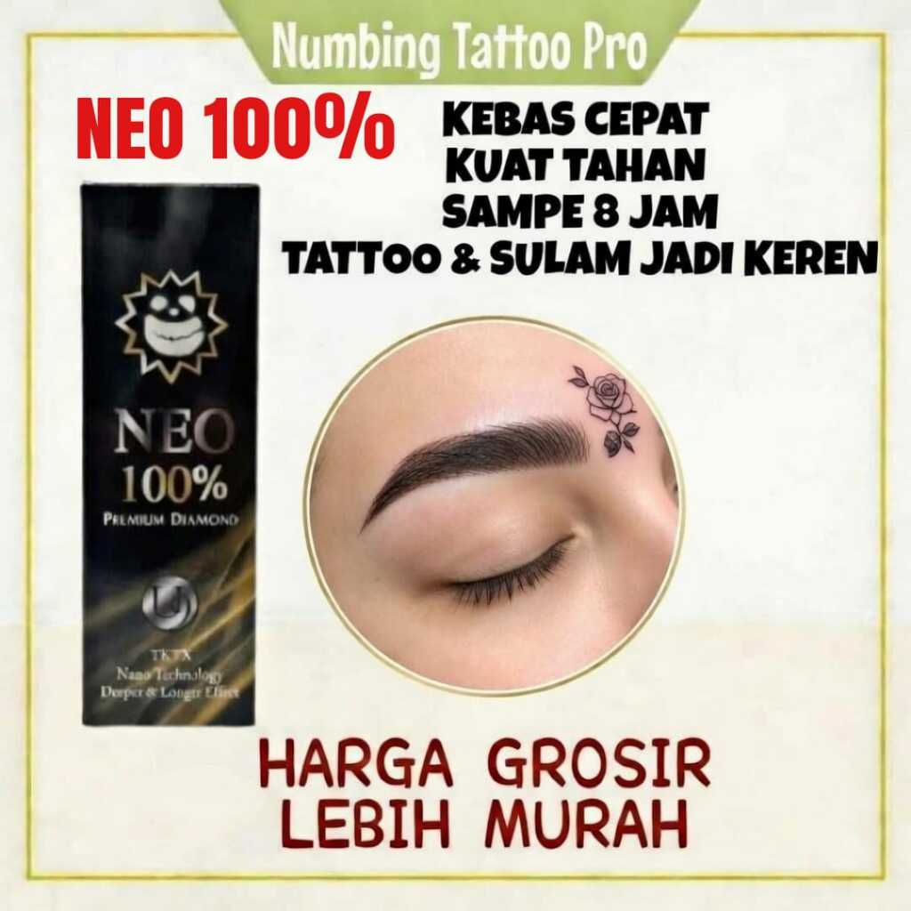 KRIM ANASTESI NEO TATO 100% CREAM PINK ASLI GROSIR TERMURAH ARTIS FAVORIT