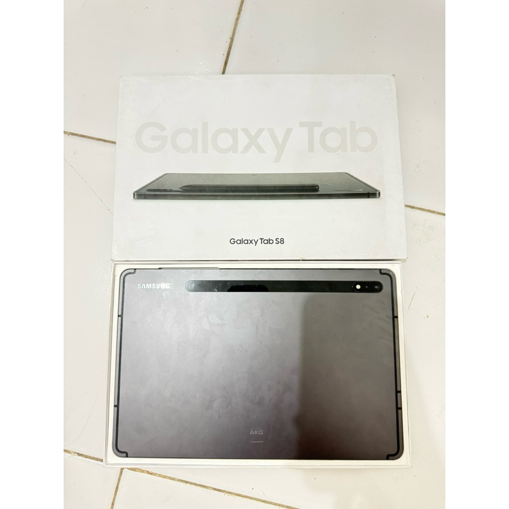 Samsung Tab S8 Wifi 8/128gb SEIN second seken bekas