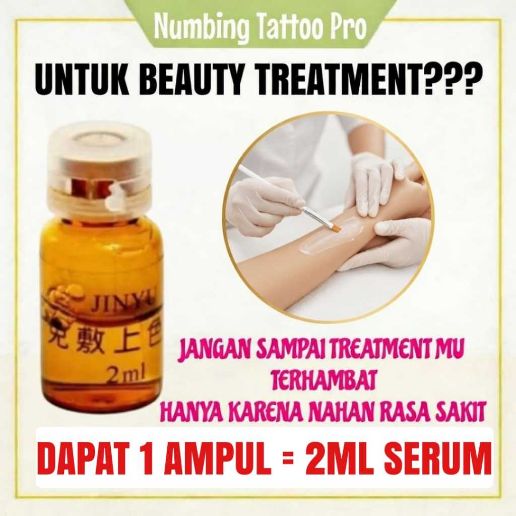 Nano Meter Serum Anestesi 1 AMPUL – Serum Klinik Kecantikan Perawatan PMU Kulit Wajah