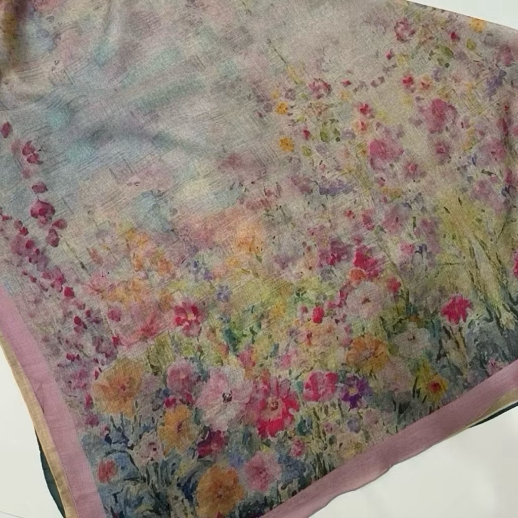 Sasi - MARIPOSSA HIJAB PITA KERUDUNG HIJAB SEGIEMPAT VOAL PRINTING VOAL MOTIF VOAL SUBLIM DEARA HIJA