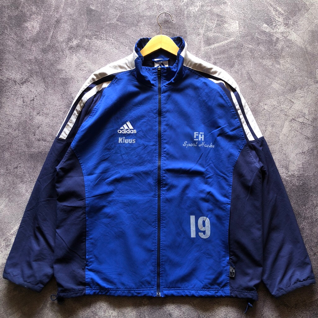 Tracktop A* Scnnd Size fit XXL,Big Size JUMBO,Tracktop biru three stripes tracktop bola windbreaker 