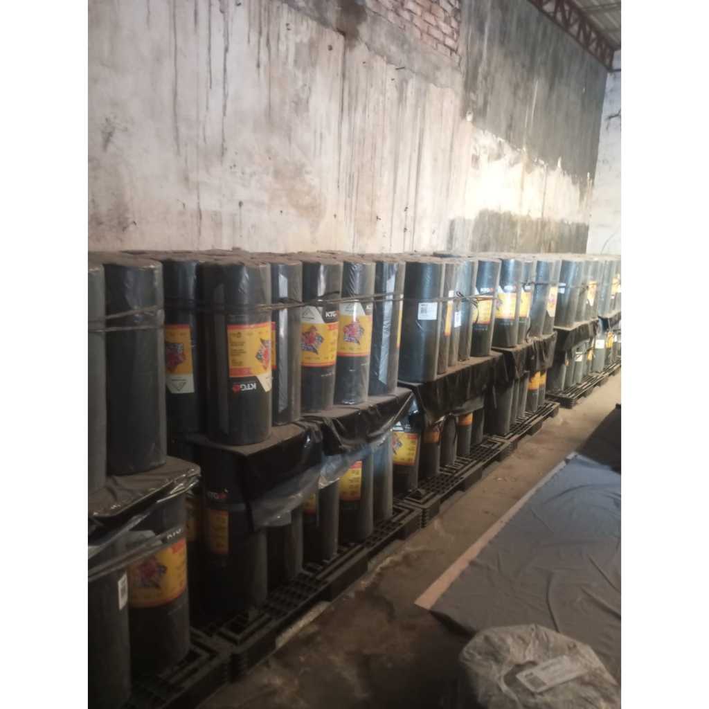 Plastik Mulsa TOPI GUNUNG Kuning 35 Hitam Perak Ukuran 50Cm - 264 Meter KTG