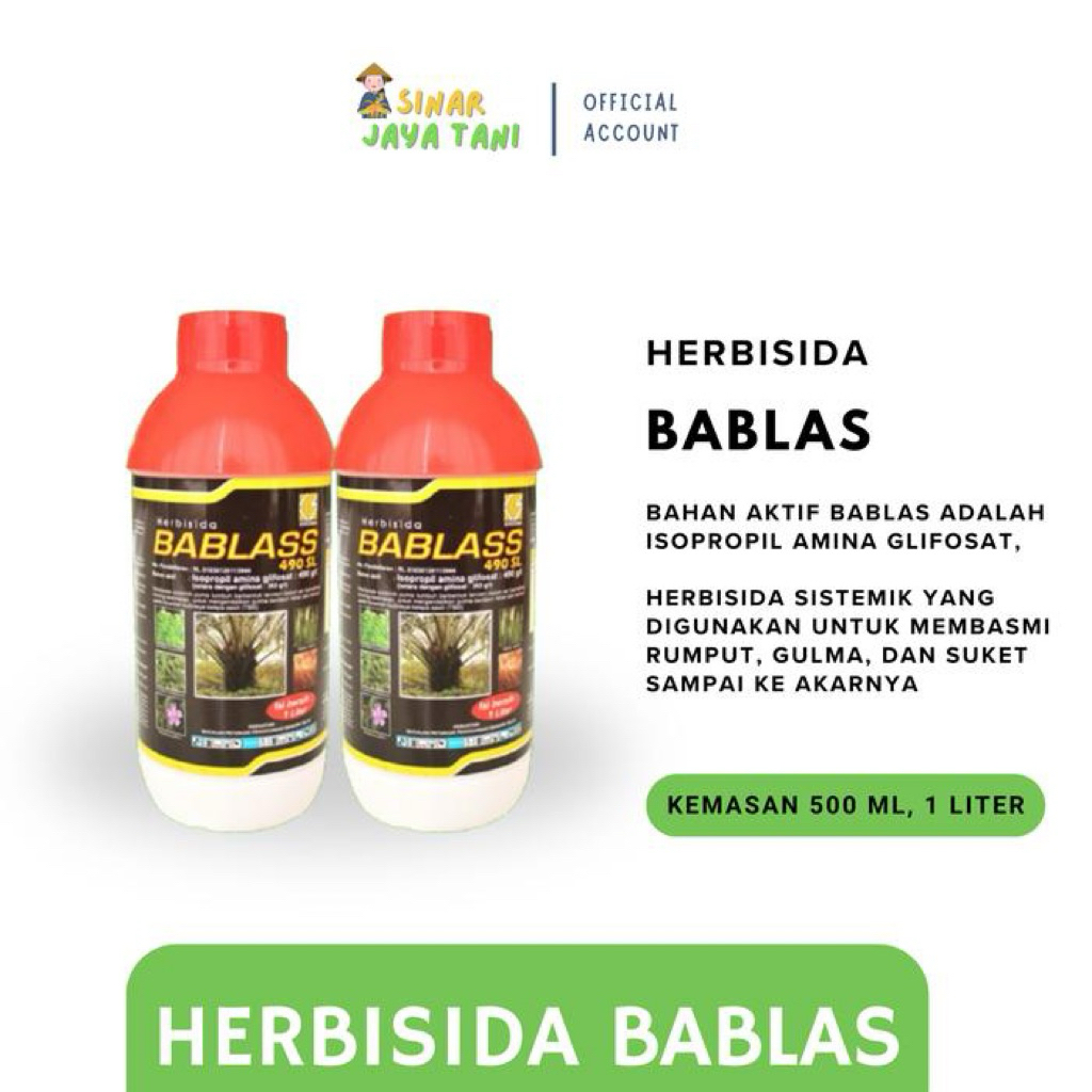 Herbisida Sistemik Bablas 490 SL 1 Liter